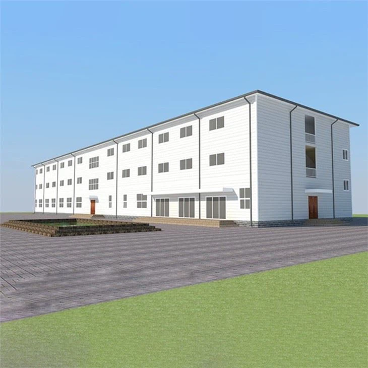 Heavy Floor Loaing Steel Structure Hotel