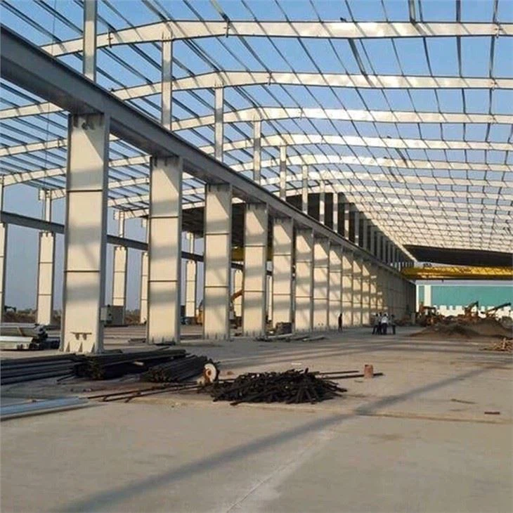 Large Span Prefabricated Steel Structure Warehouse-8