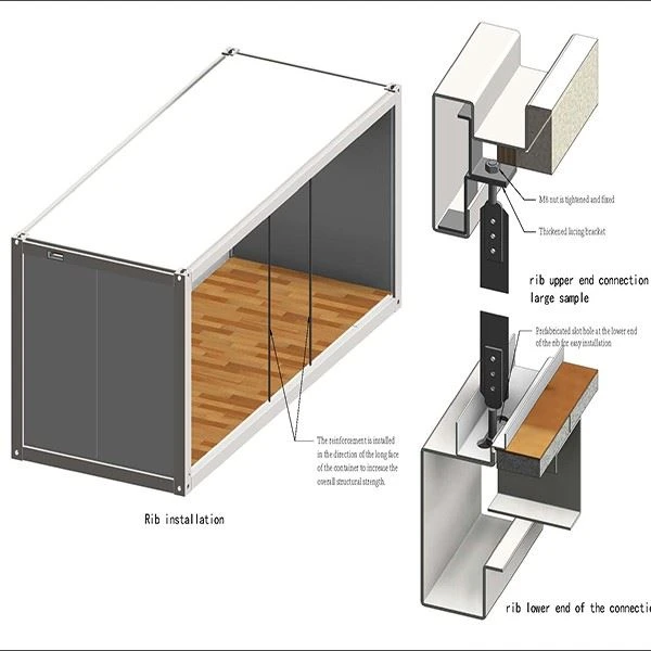 Refugee Homes Flatpack Container House