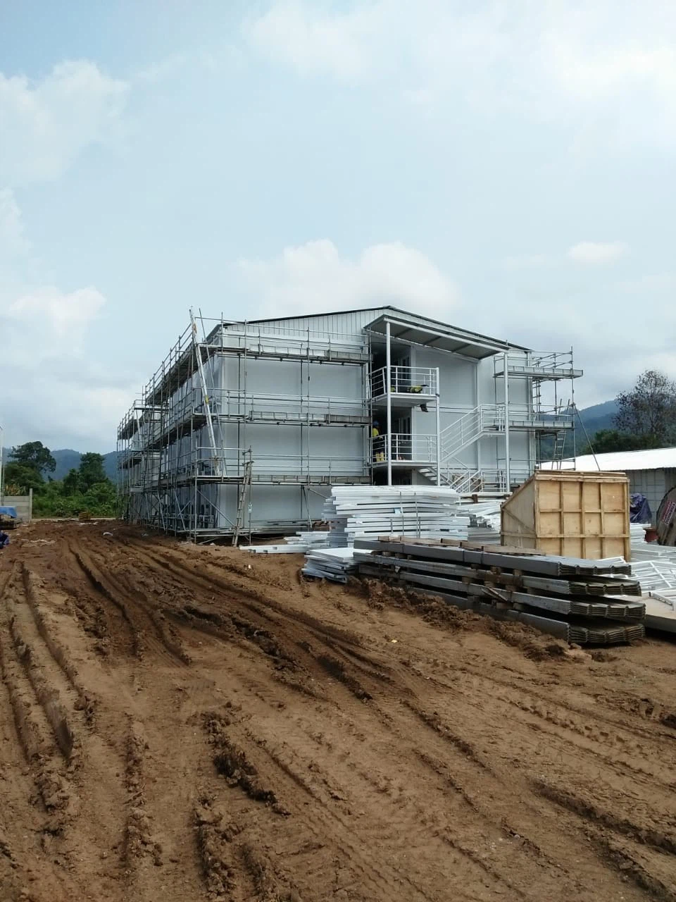 CBC Flatpack Container Dormitory Project For PT Merdeka Copper Gold Tbk factory
