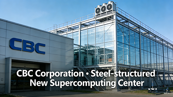 CBC Integrated Prefab Building Solutions pou sant done modèn ak enstalasyon AI Compute