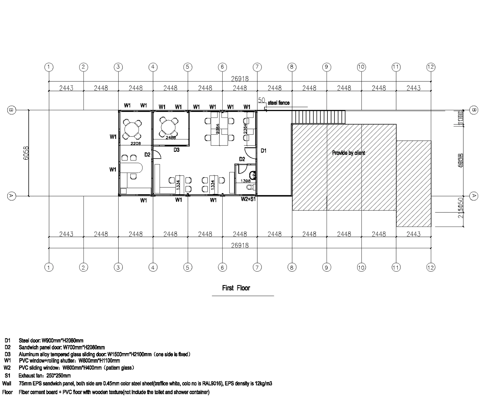 Final drawing for two storey container house project--PT170061201704282 Final drawing for two storey container house project--PT170061201704282