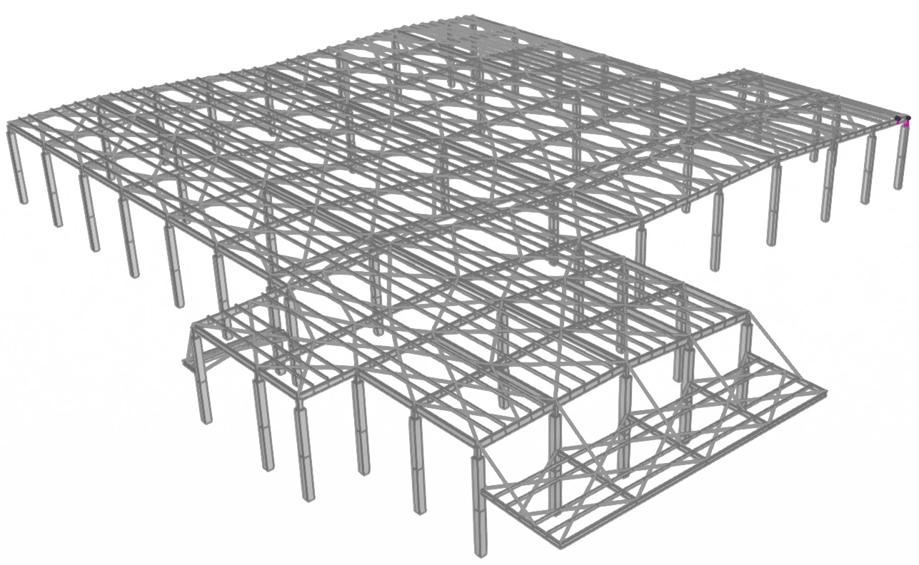 Peruvian Trapezoidal Steel Structure Workshop4 Peruvian Trapezoidal Steel Structure Workshop4