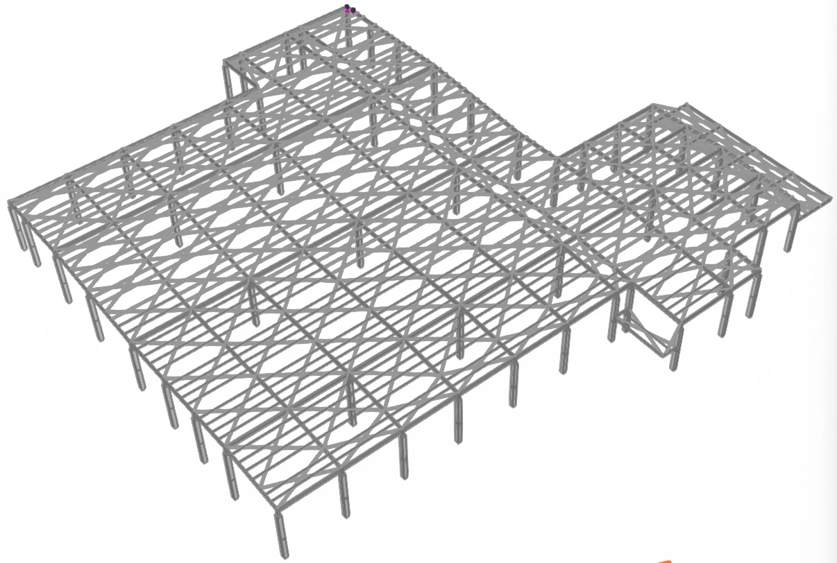 Peruvian Trapezoidal Steel Structure Workshop3 Peruvian Trapezoidal Steel Structure Workshop3