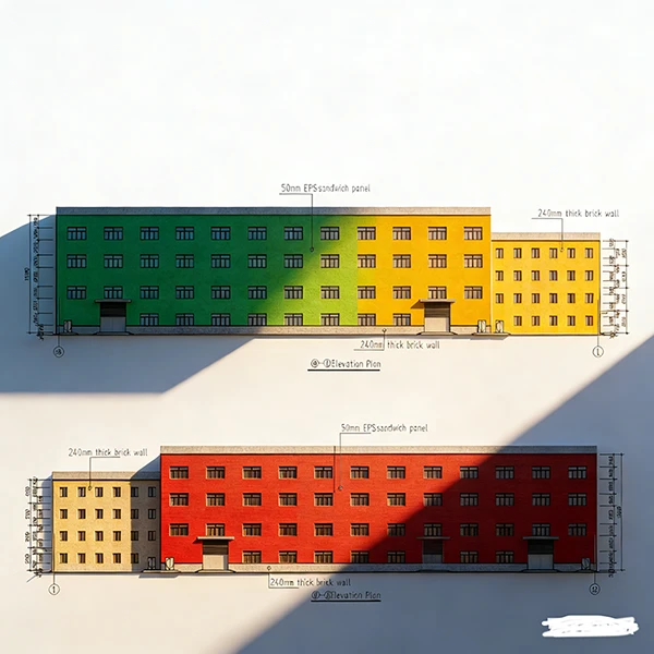 Steel Structure Warehouse & Commercial Complex Design For Manila, Philippines suppliers